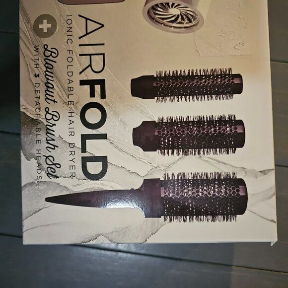 Cortex Beauty AirFold Ionic Foldable Dryer & Blowout Brush Set With 3 Heads main image 6